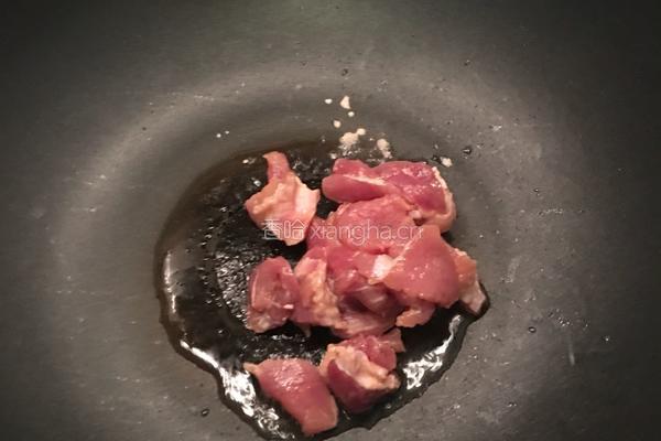 肉片丝瓜的做法图解4
