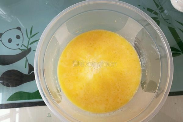 8寸戚风蛋糕的做法图解4