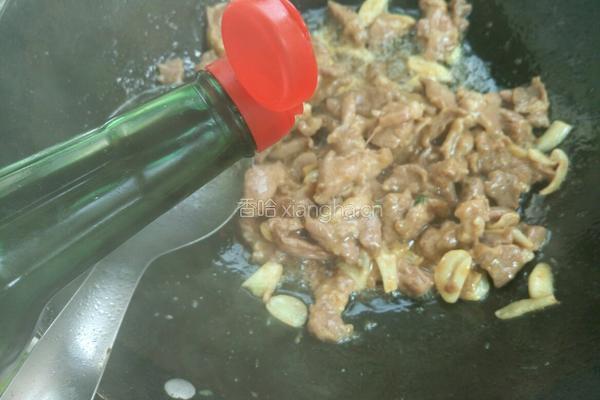 蒜爆羊肉的做法图解11