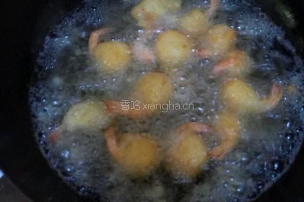炸虾球的做法图解6