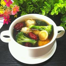 麦枣甘草肉丸汤的做法[图]