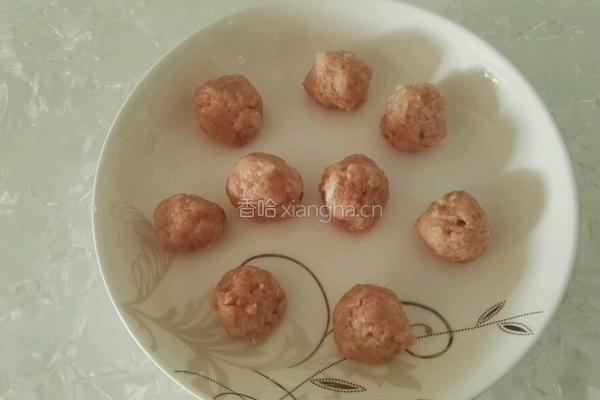 麦枣甘草肉丸汤的做法图解5