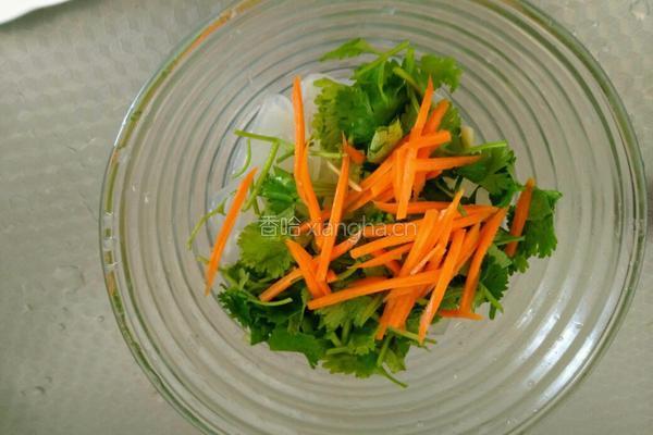 香菜粉皮的做法图解7