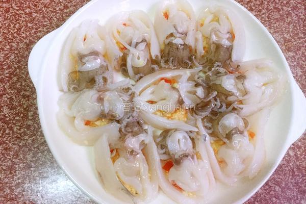 清蒸乌贼的做法图解5