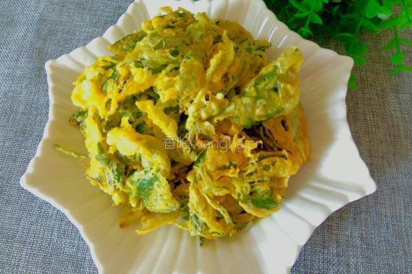荆芥面托的做法图解11