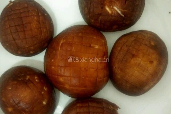 香菇油菜的做法图解2