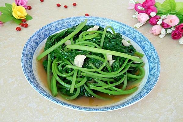 上汤番薯叶的做法图解5