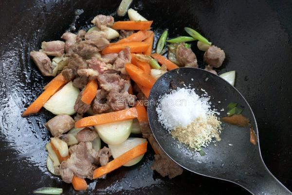 羊肉手抓饭的做法图解6