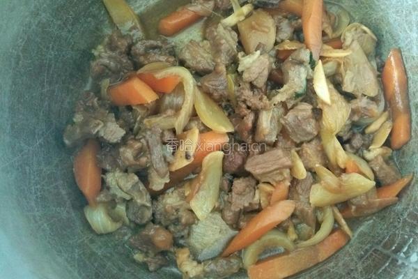 羊肉手抓饭的做法图解11