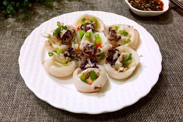 清蒸乌贼的做法图解9