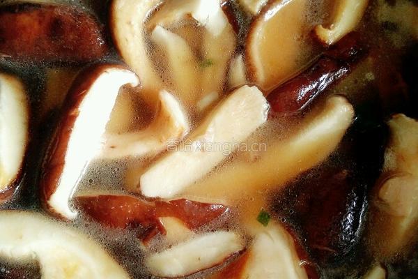 素烧香菇的做法图解6