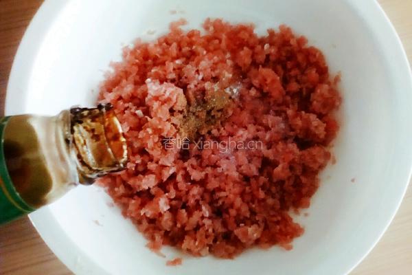 白菜猪肉馄饨的做法图解3