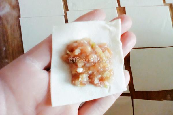 白菜猪肉馄饨的做法图解8