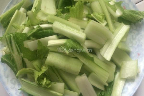 炒菜杆的做法图解1