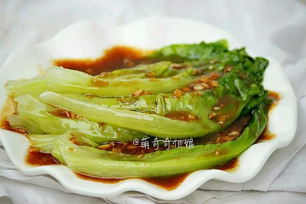 蚝油生菜的做法图解1