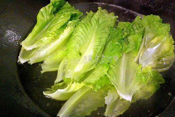 蚝油生菜的做法图解4