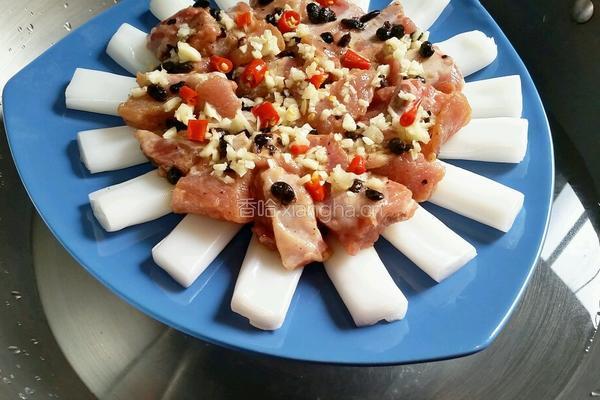 豉汁排骨蒸肠粉的做法图解6