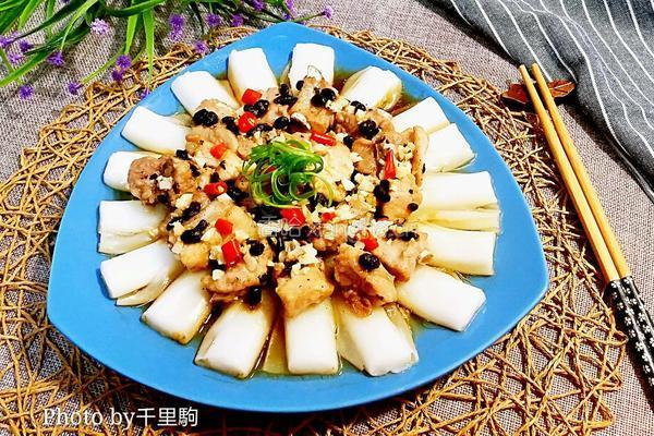 豉汁排骨蒸肠粉的做法图解7