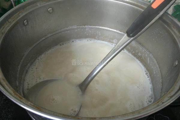 石磨豆浆的做法图解8