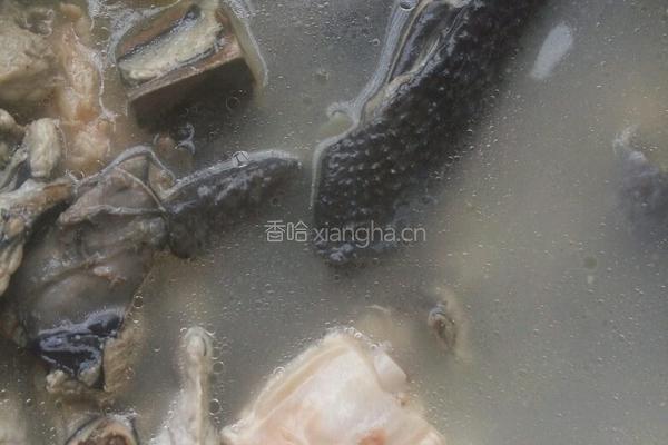 排骨花胶乌鸡汤的做法图解11