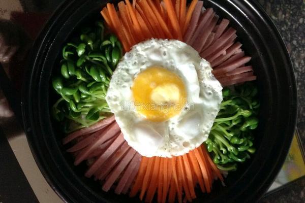 韩式拌饭的做法图解9
