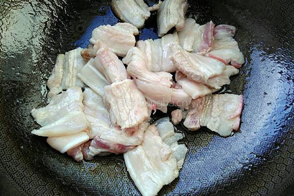 豆角炖茄子的做法图解4