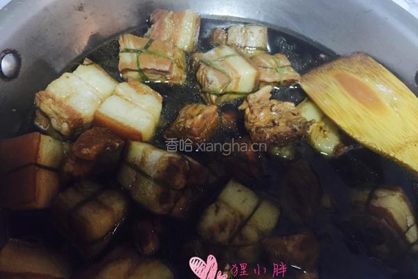 红烧元宝肉的做法图解13