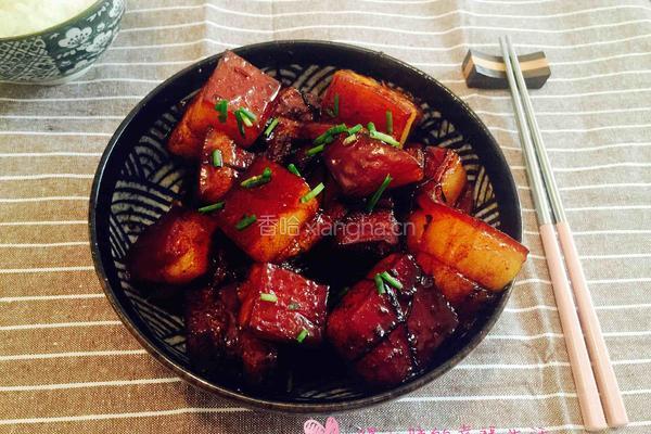 红烧元宝肉的做法图解15
