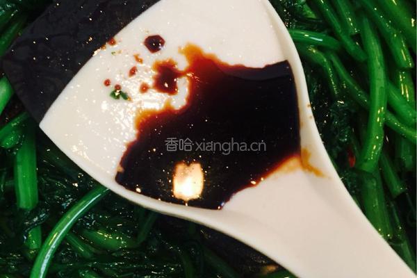 素炒茼蒿的做法图解6