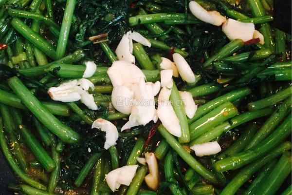 素炒茼蒿的做法图解8