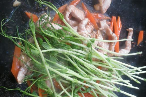 肉炒粉丝的做法图解5