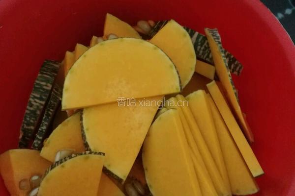 南瓜饭的做法图解1