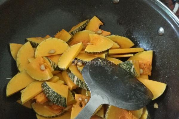 南瓜饭的做法图解3