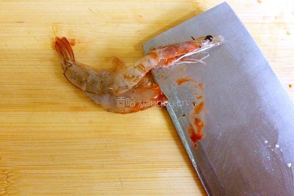 蒜蓉蒸大虾的做法图解8