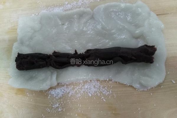 豆沙糯米卷的做法图解8