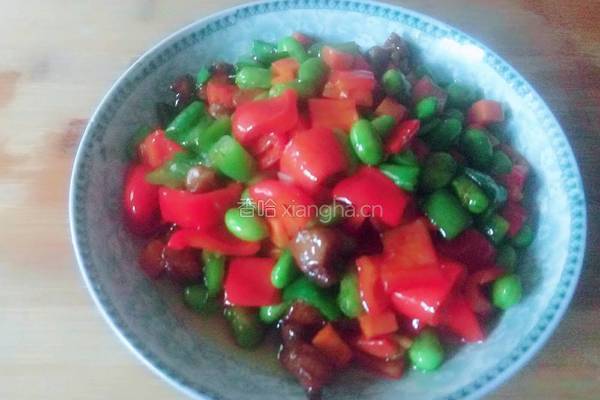 肉丁小炒的做法图解8