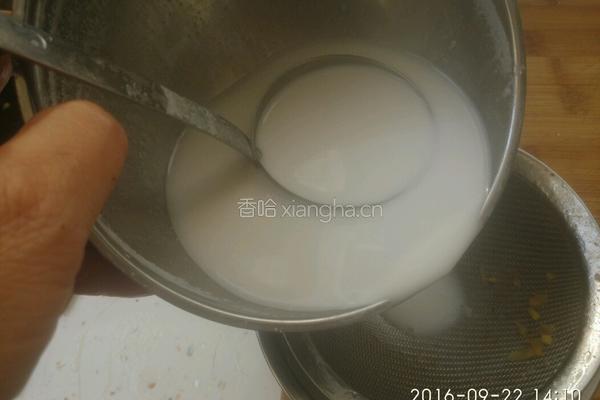 椰汁马蹄糕的做法图解7