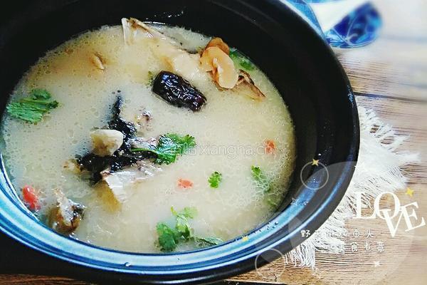 野天麻炖鱼头的做法图解8