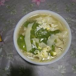 扁豆角面汤的做法[图]