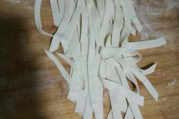 扁豆角面汤的做法图解6