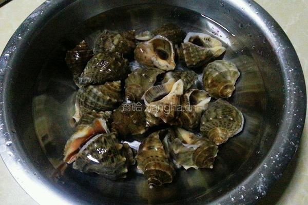 白煮海螺的做法图解2