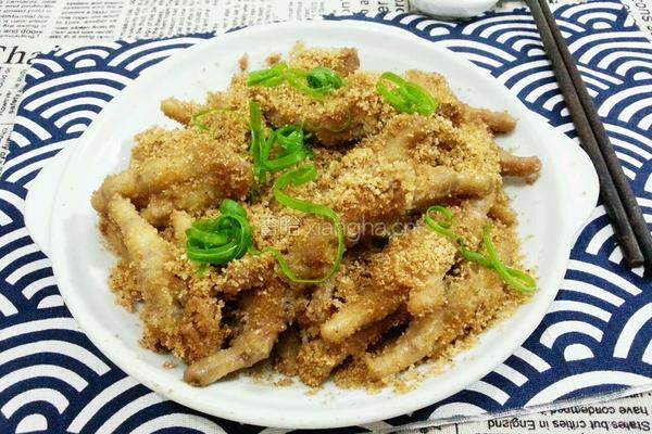 粉蒸鸡爪的做法图解8