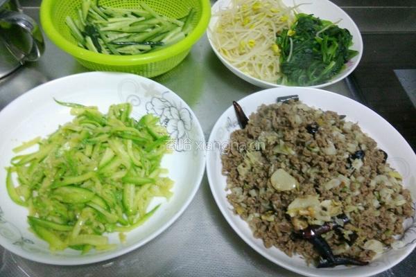 简易韩国拌饭的做法图解6