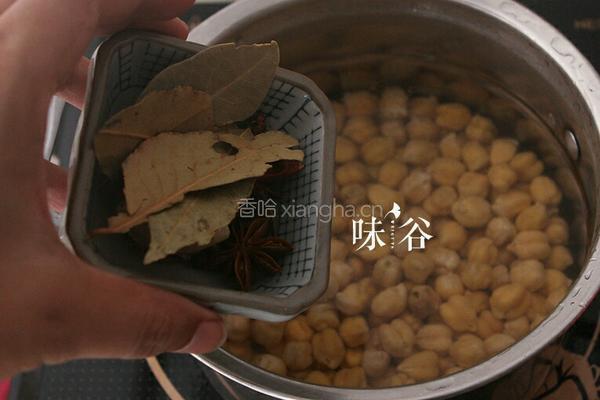五香鹰嘴豆的做法图解4