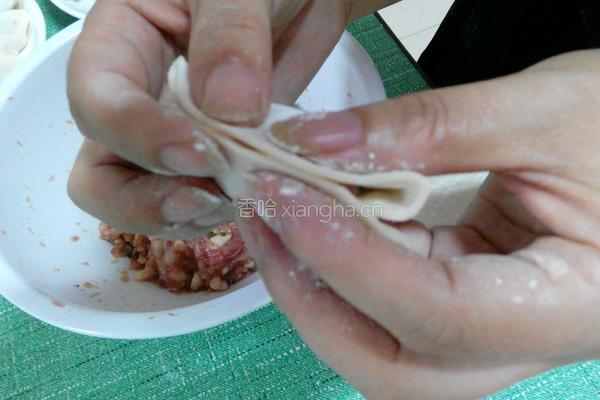 马蹄饺子的做法图解12