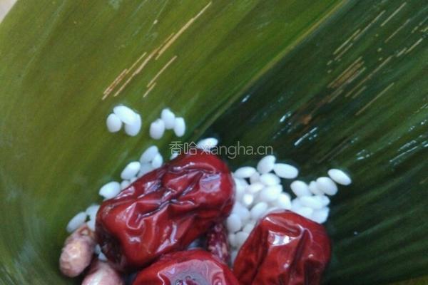 蜜豆小枣什锦粽子的做法图解6