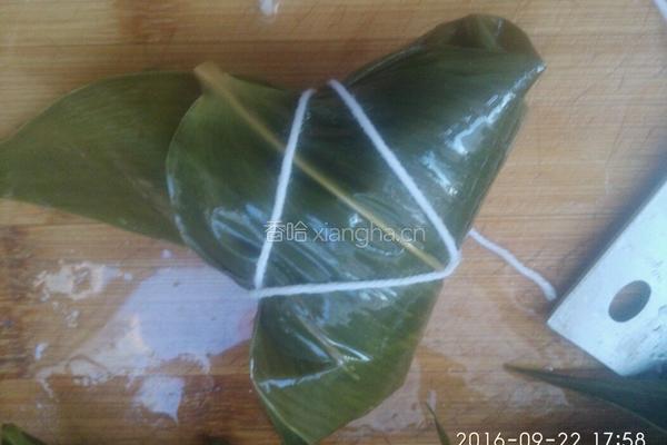 蜜豆小枣什锦粽子的做法图解9