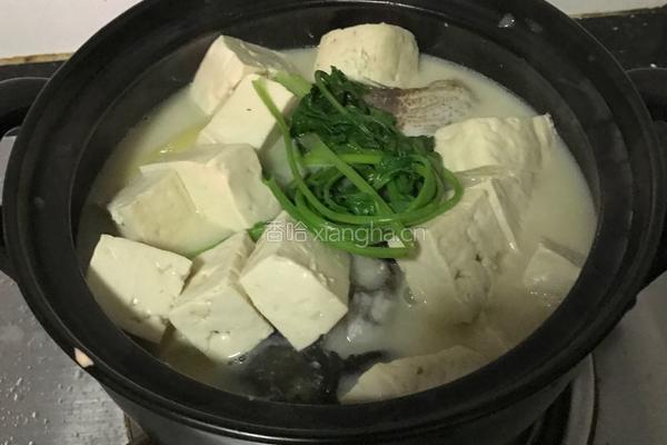 鲢鱼炖豆腐的做法图解7
