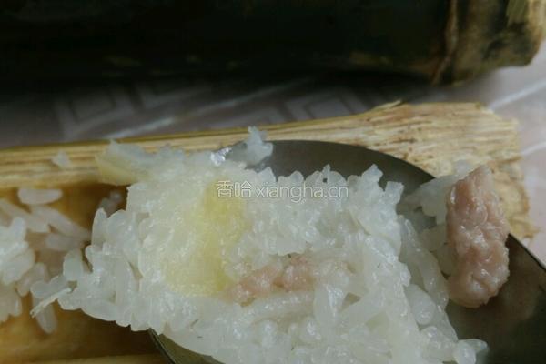竹筒饭的做法图解16