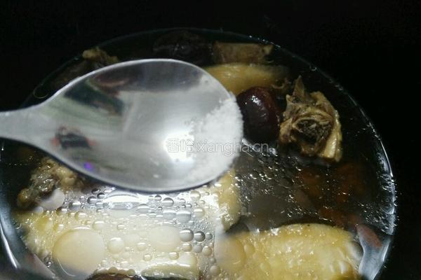 山药煲鸡汤的做法图解6